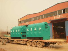 山西1400kw液化气热水锅炉