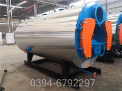 青海3吨天然气热水锅炉